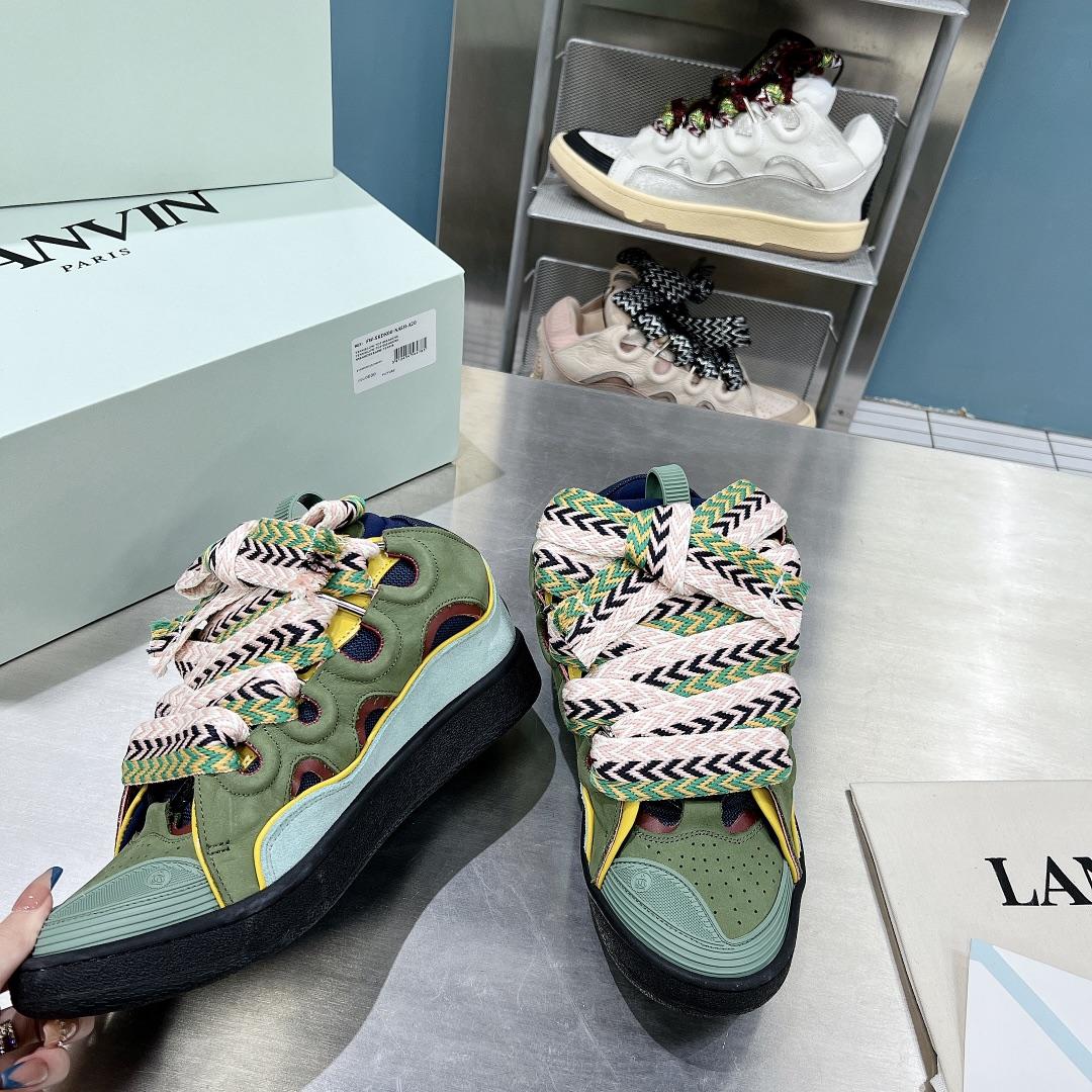 Lanvin Curb Sneakers - DopestKickz