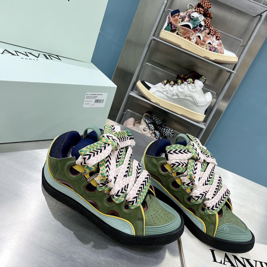 Lanvin Curb Sneakers - DopestKickz