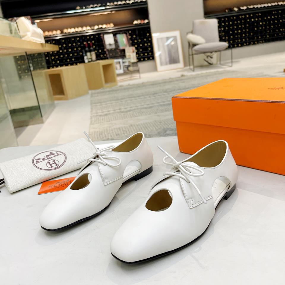 Hermes Lace-Up Shoes - DopestKickz
