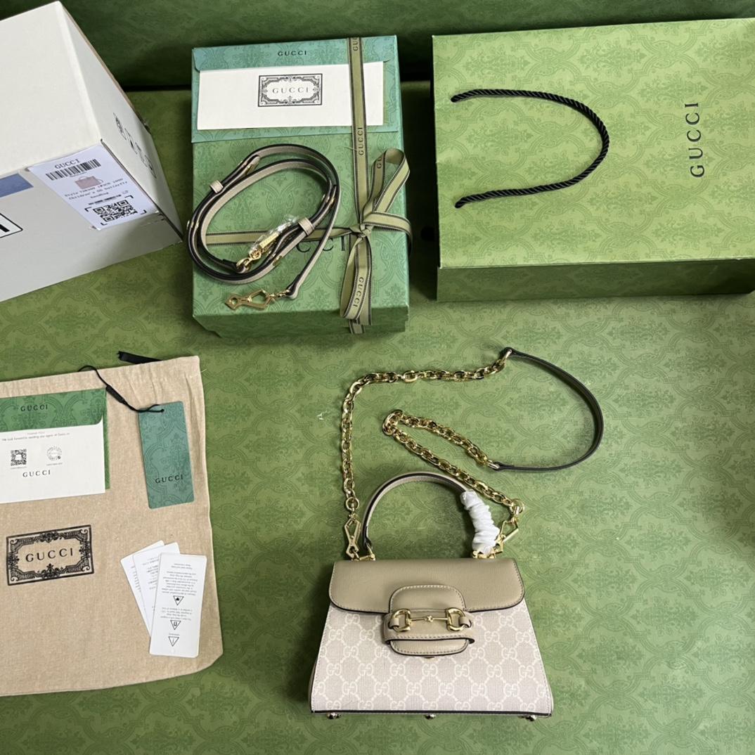 Gucci Horsebit 1955 Mini Bag(22x16x10.5cm) - DopestKickz