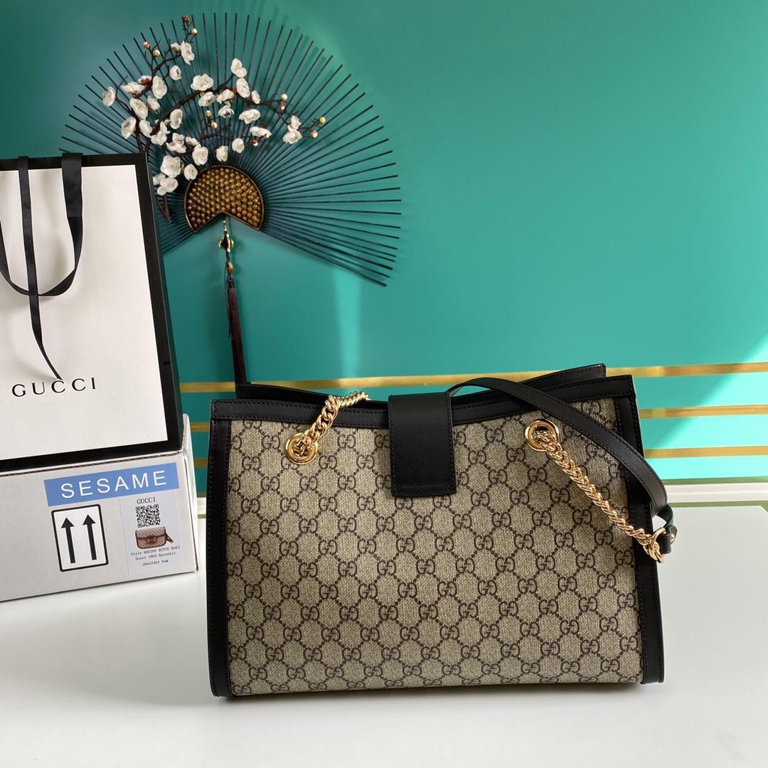 Gucci Padlock Medium GG Shoulder Bag(35-23.5-14cm) - DopestKickz