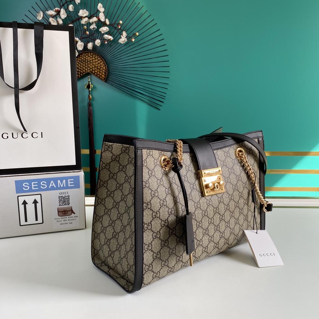 Gucci Padlock Medium GG Shoulder Bag(35-23.5-14cm) - DopestKickz