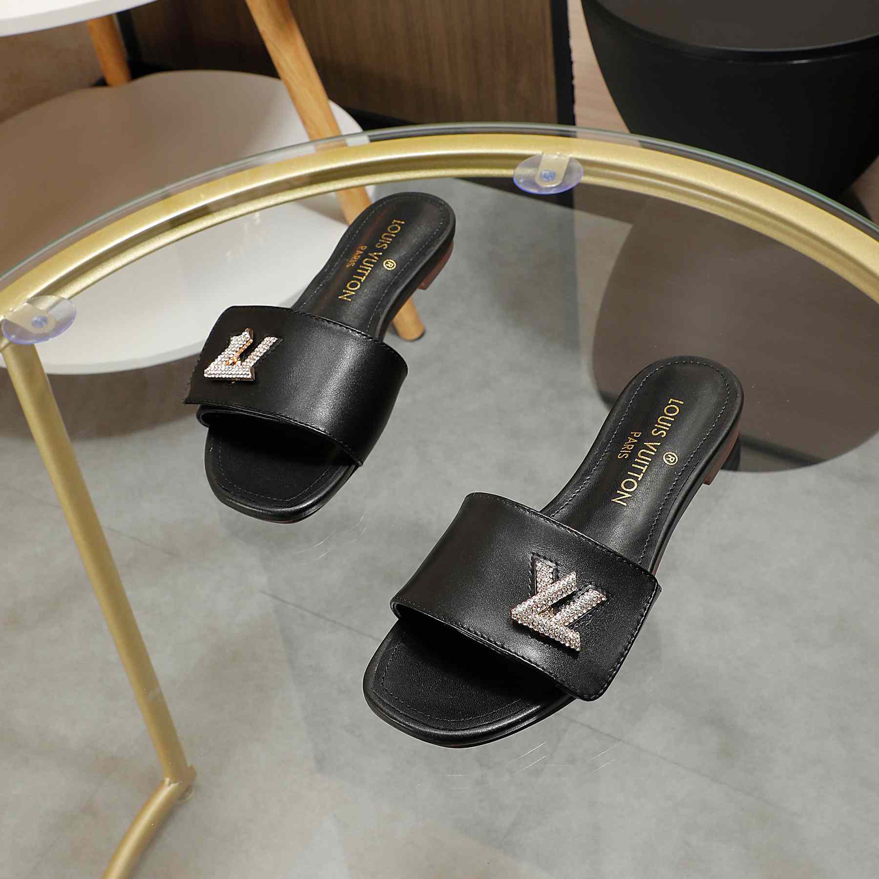 Louis Vuitton Shake Flat Mule       - DopestKickz