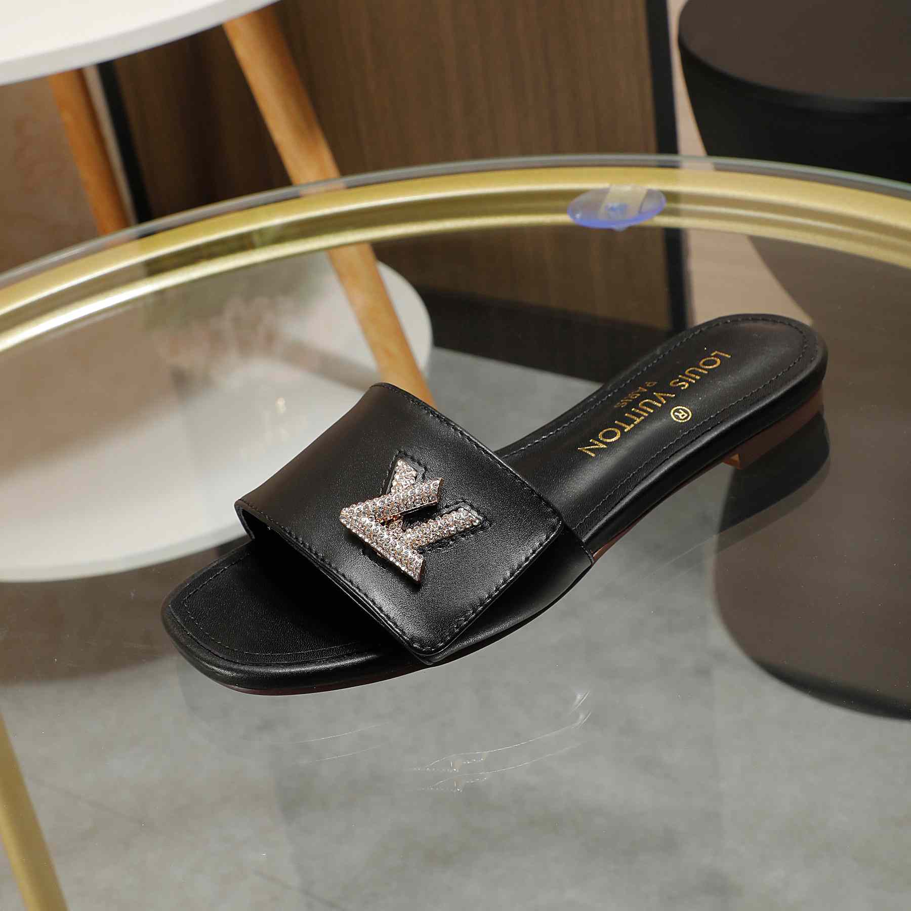 Louis Vuitton Shake Flat Mule       - DopestKickz