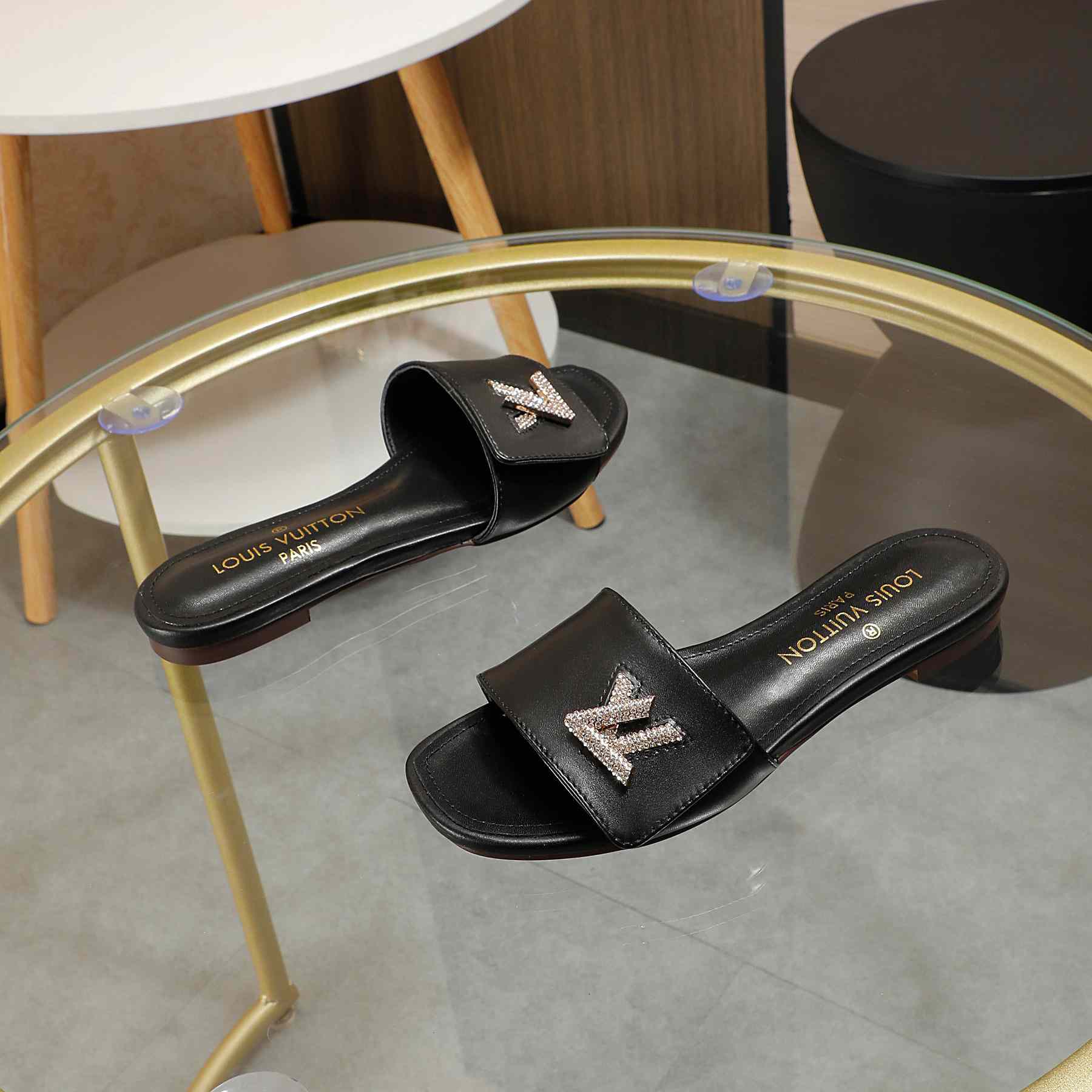 Louis Vuitton Shake Flat Mule       - DopestKickz