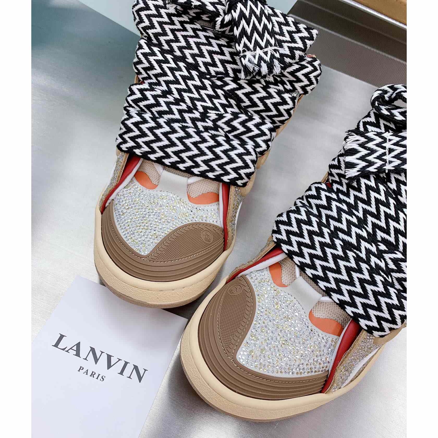 Lanvin Curb Low-Top Sneakers - DopestKickz