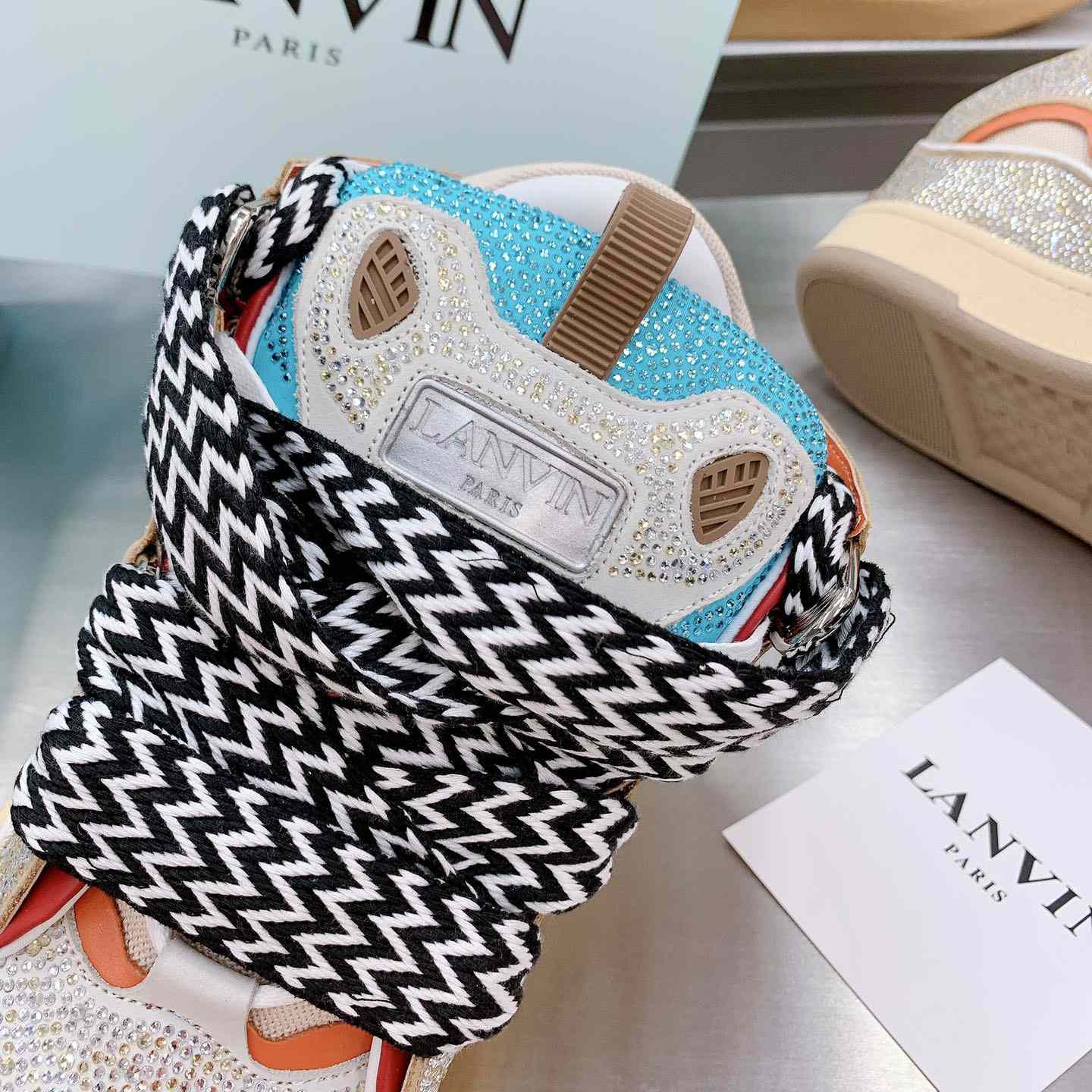 Lanvin Curb Low-Top Sneakers - DopestKickz
