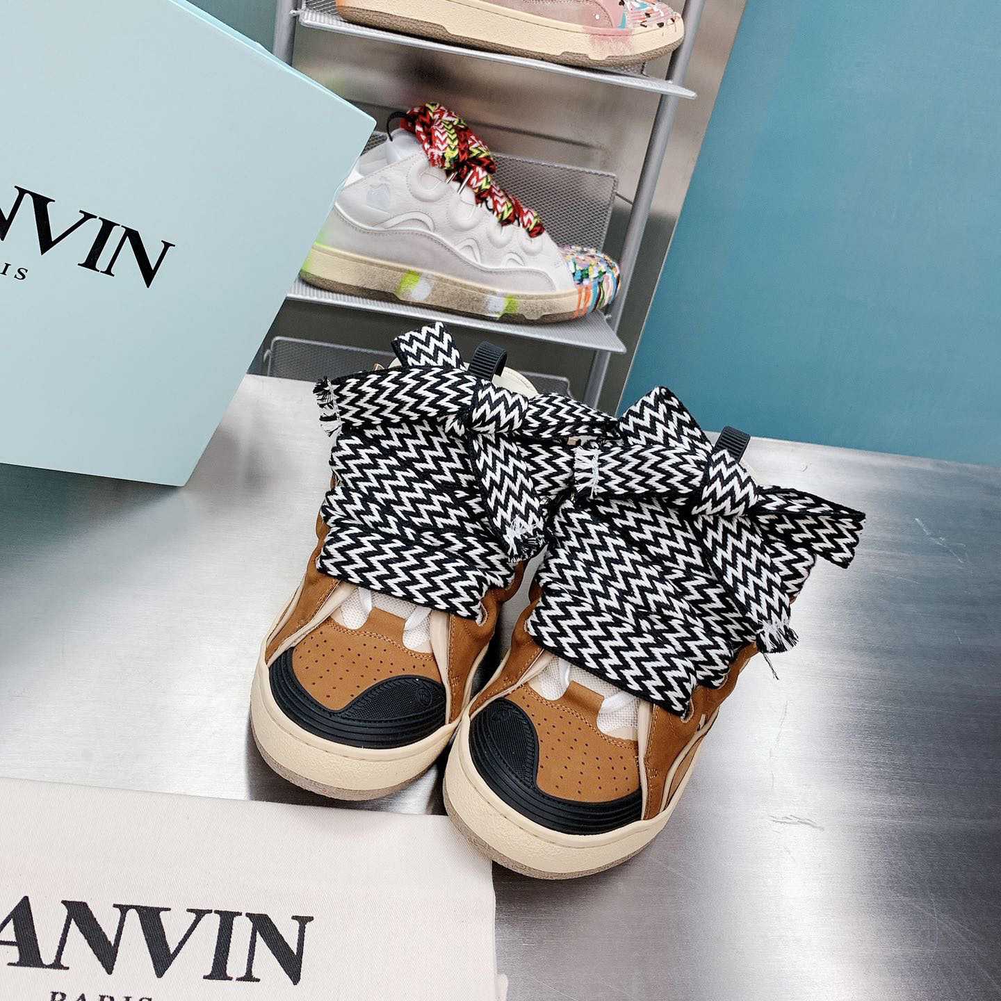 Lanvin Curb Sneakers - DopestKickz