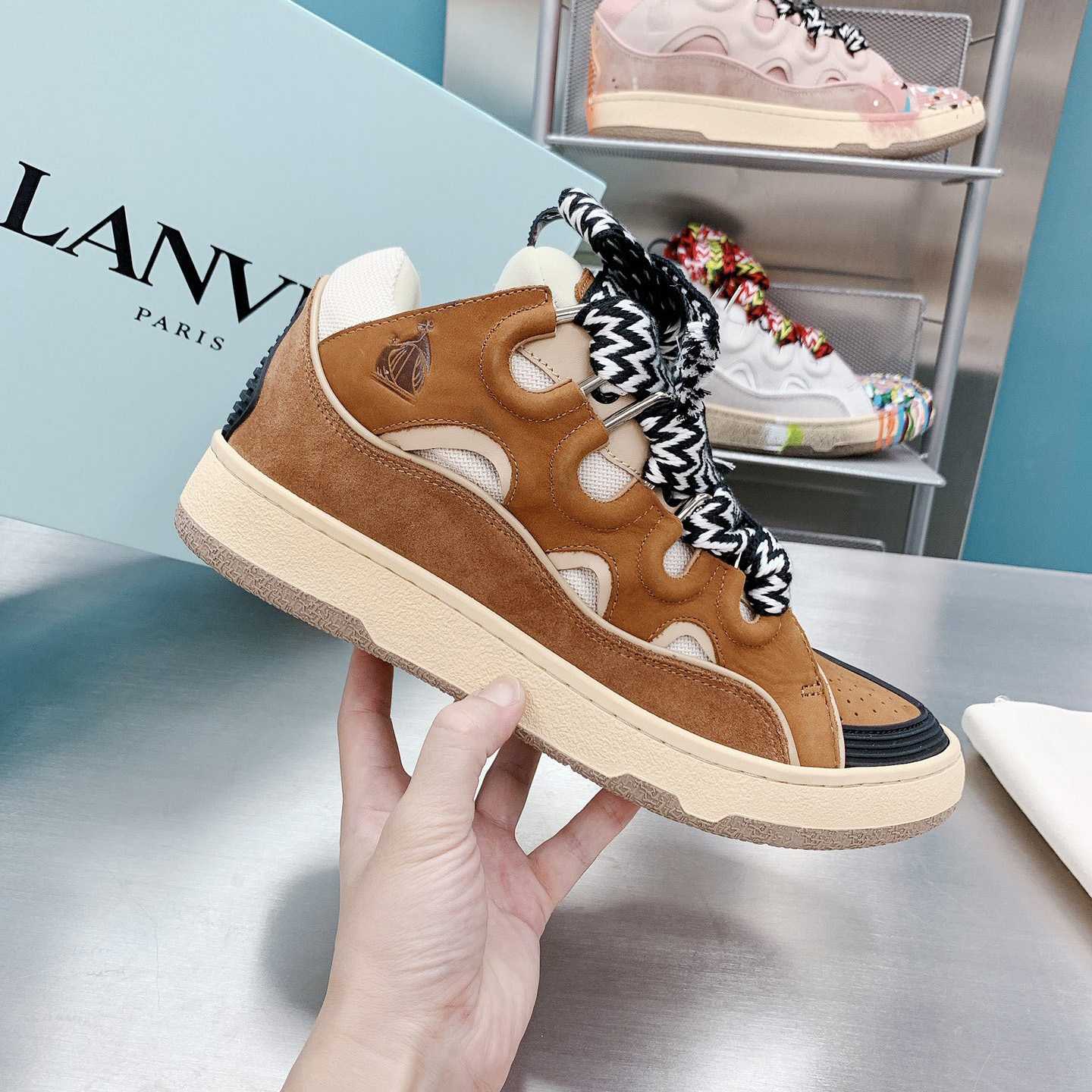 Lanvin Curb Sneakers - DopestKickz