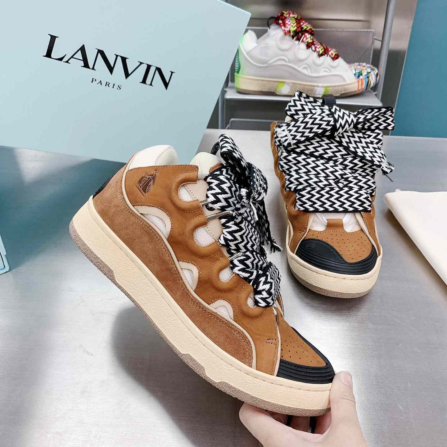 Lanvin Curb Sneakers - DopestKickz