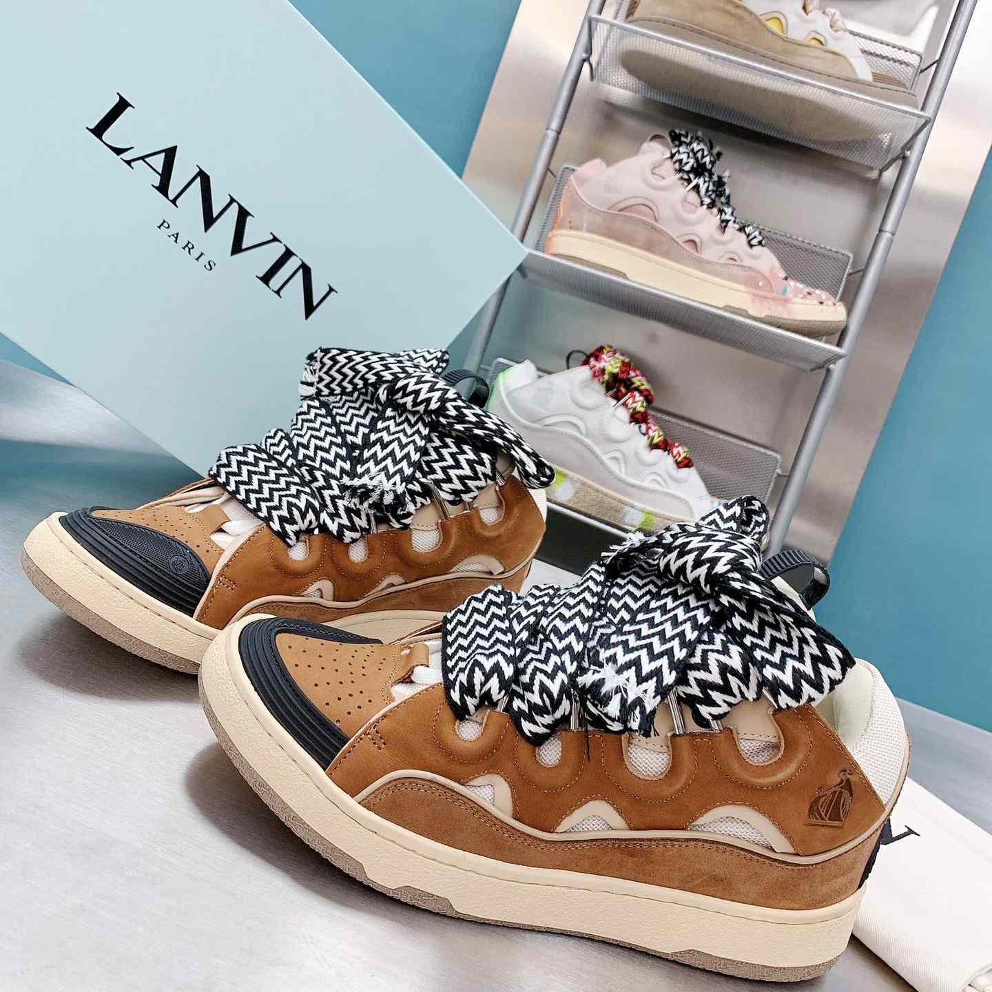 Lanvin Curb Sneakers - DopestKickz