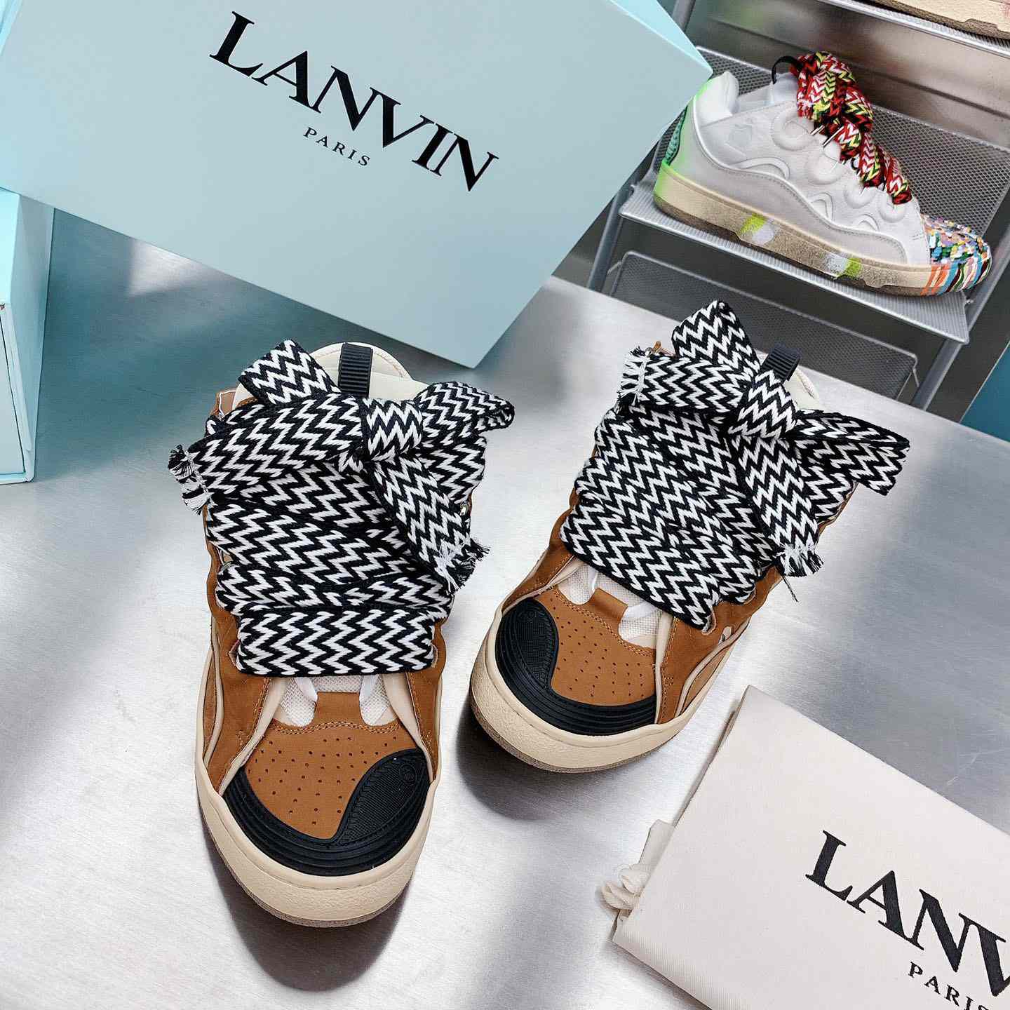 Lanvin Curb Sneakers - DopestKickz