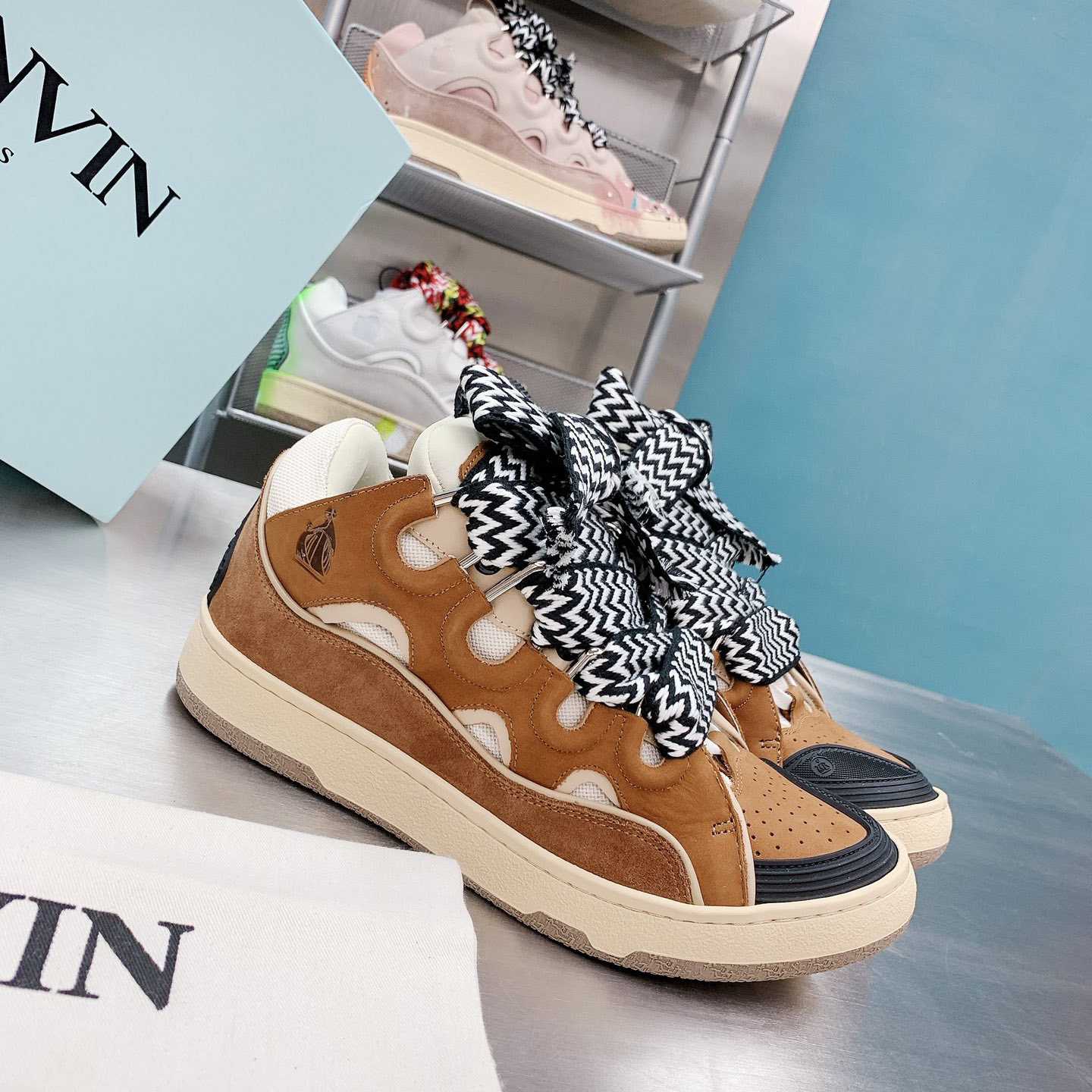 Lanvin Curb Sneakers - DopestKickz