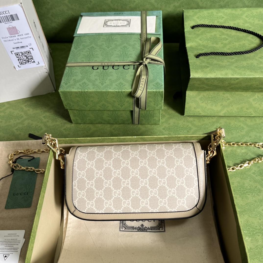 Gucci Horsebit 1955 Shoulder Bag(24-13-5cm)   - DopestKickz