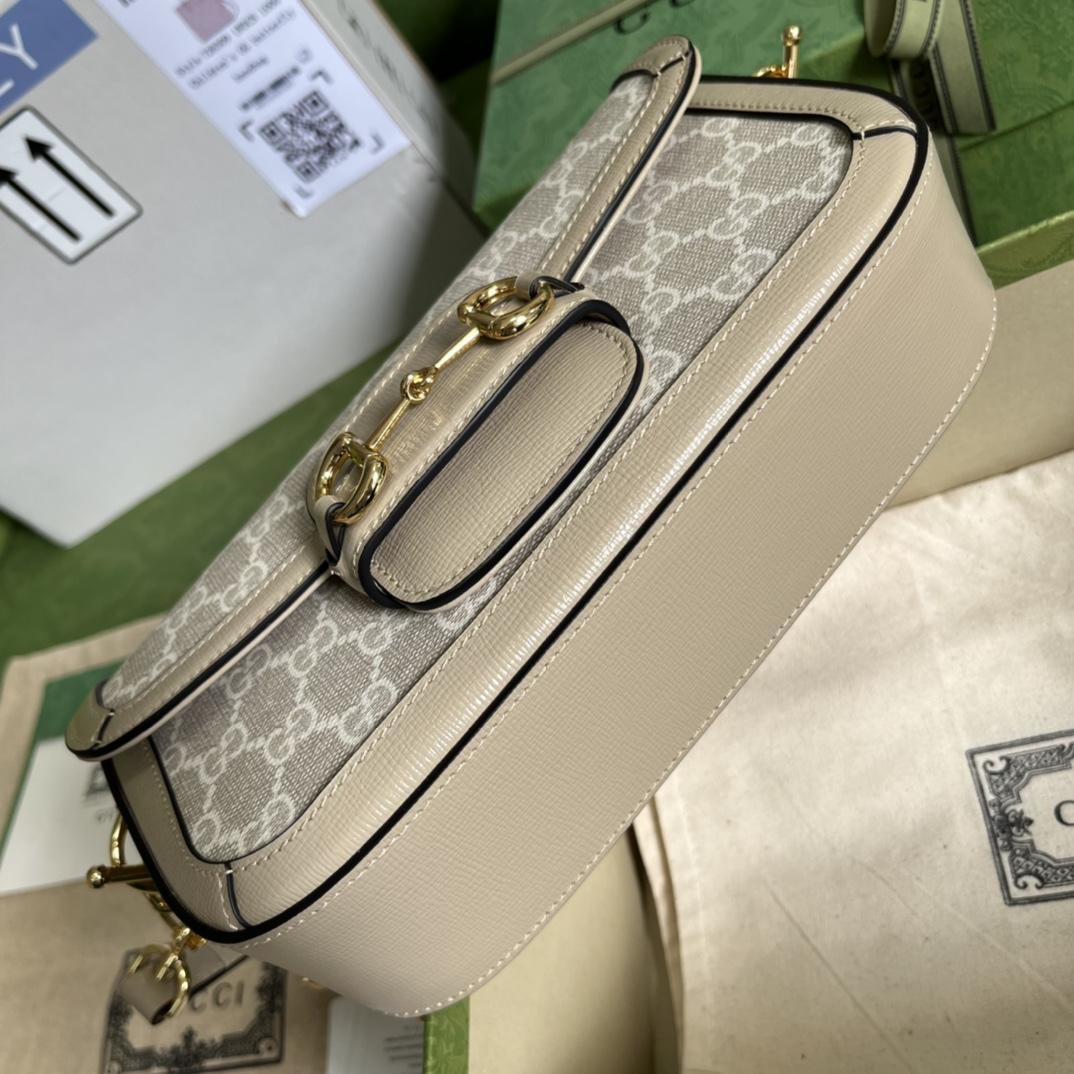 Gucci Horsebit 1955 Shoulder Bag(24-13-5cm)   - DopestKickz