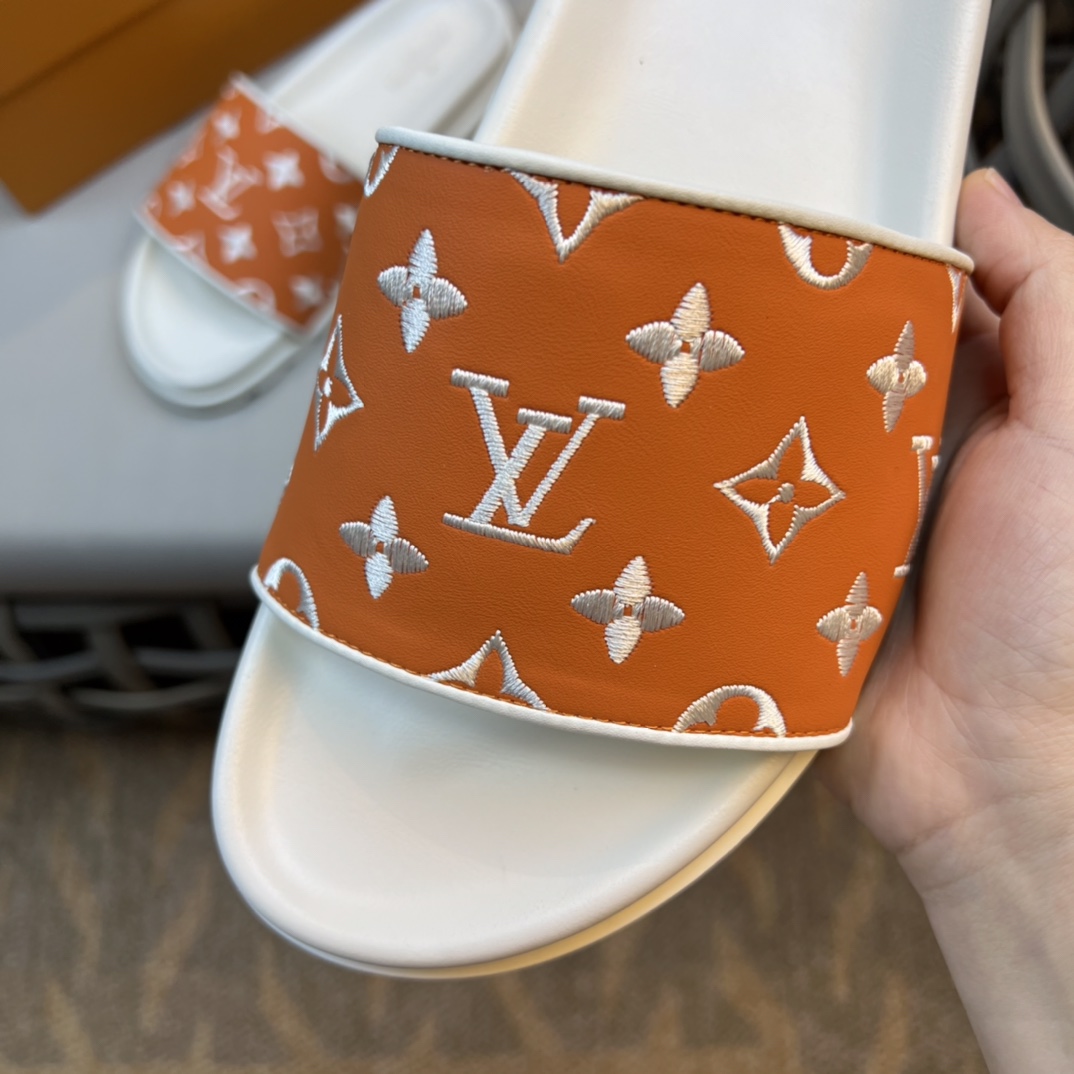 Louis Vuitton Monogram Sandals - DopestKickz