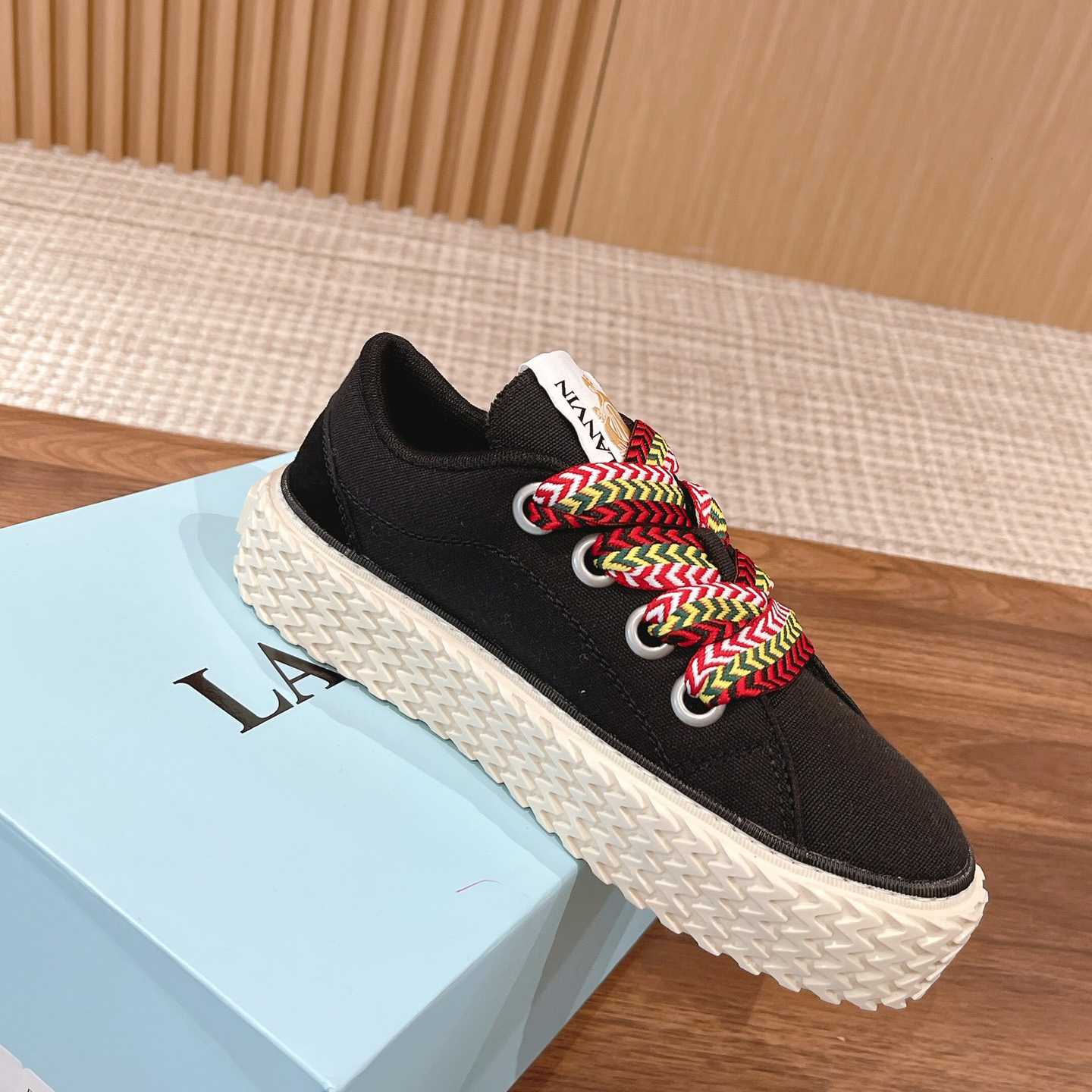 Lanvin Curbies Low-Top Sneakers - DopestKickz