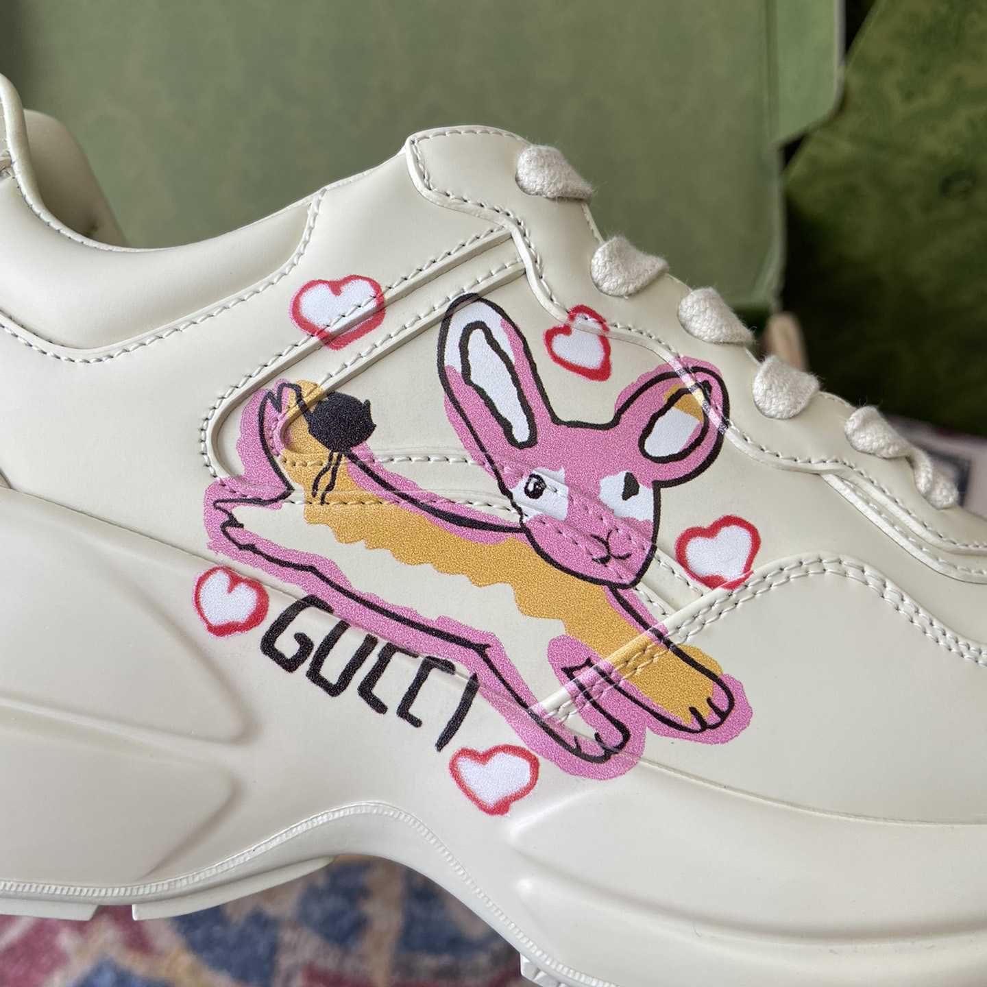 Gucci Rhyton Sneakers(upon uk size) - DopestKickz