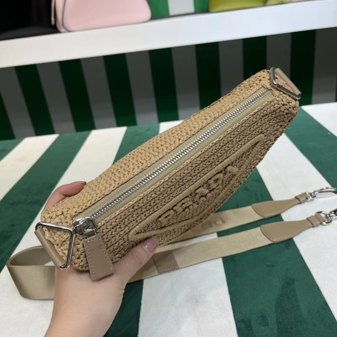 Raffia Prada Triangle Bag - DopestKickz