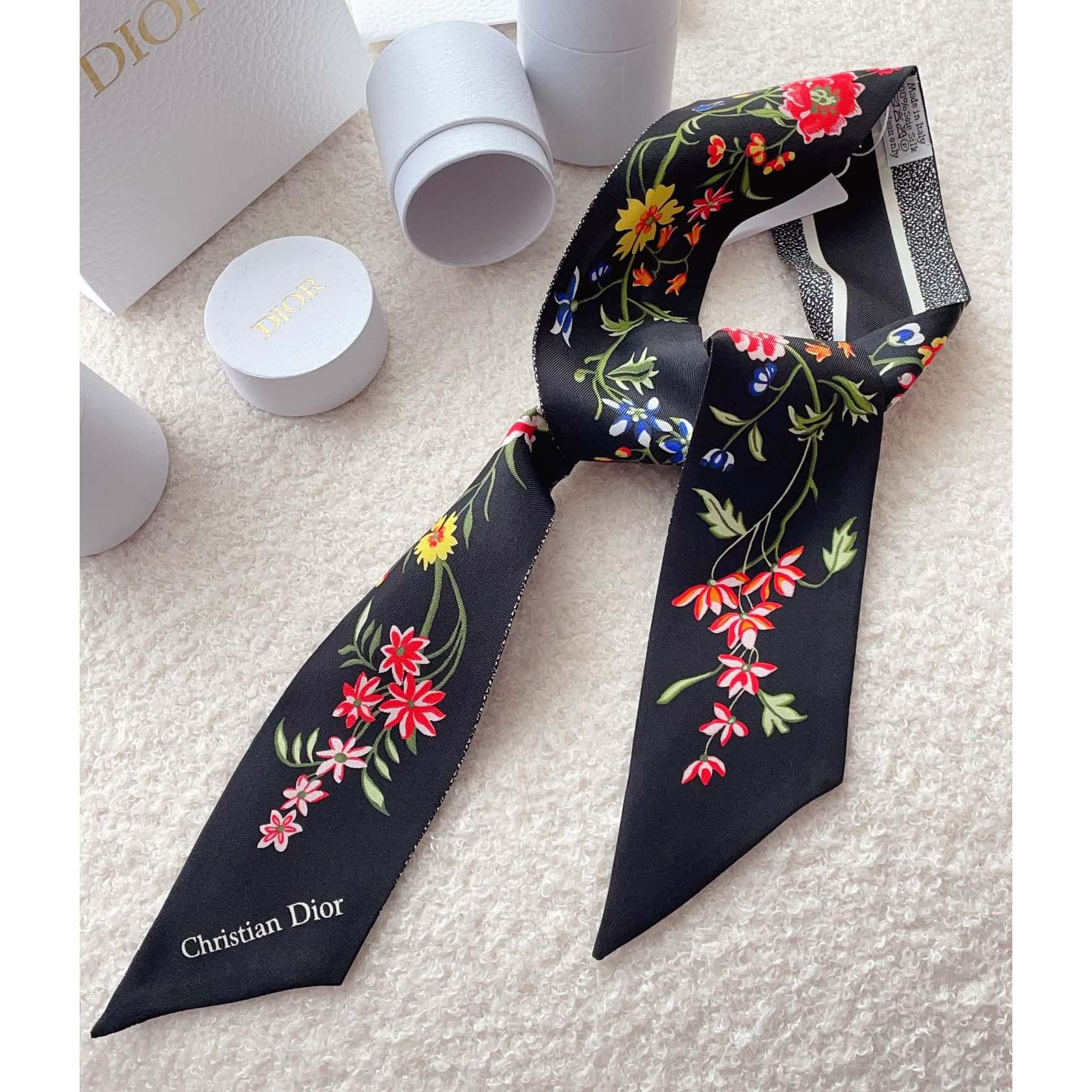 Dior Petites Fleurs Mitzah Scarf - DopestKickz