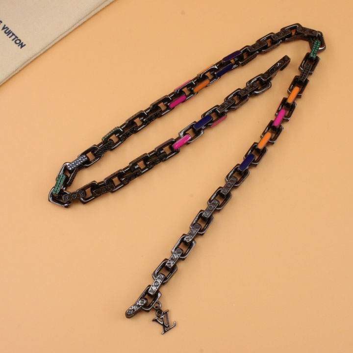 Louis Vuitton LV Paradise Chain Necklace    MP3354 - DopestKickz