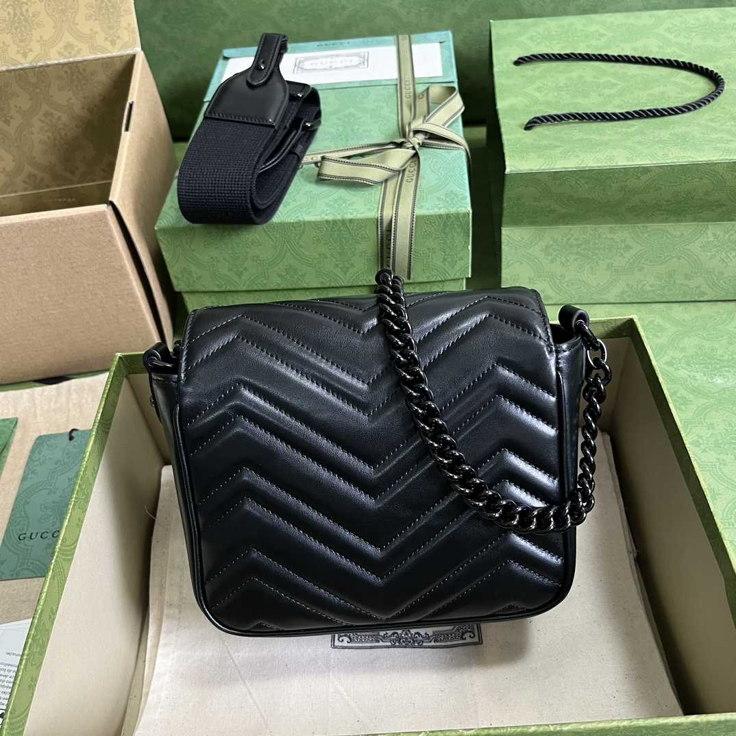 Gucci GG Marmont Matelasse Shoulder Bag  - DopestKickz