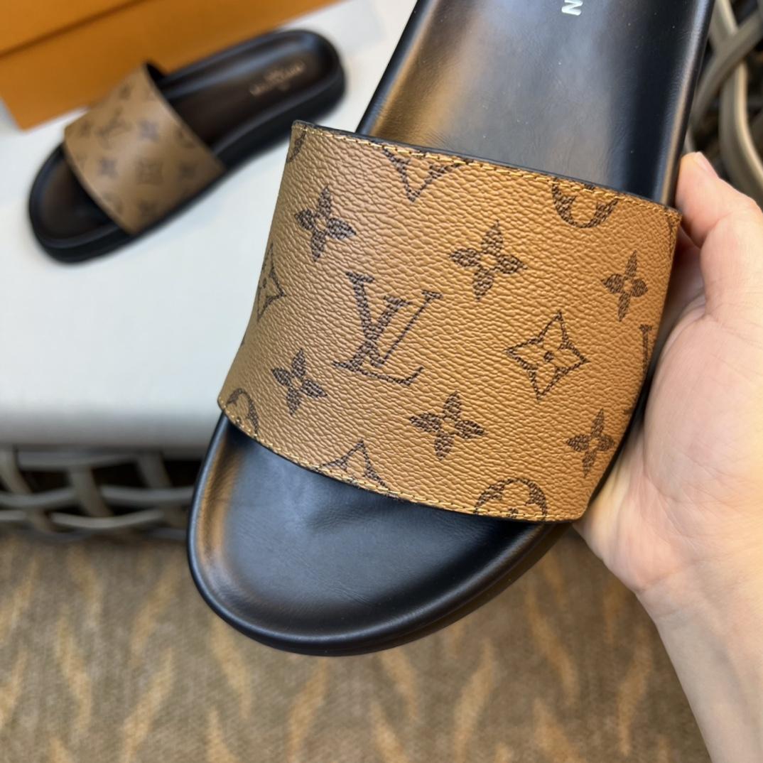 Louis Vuitton Monogram Sandals - DopestKickz
