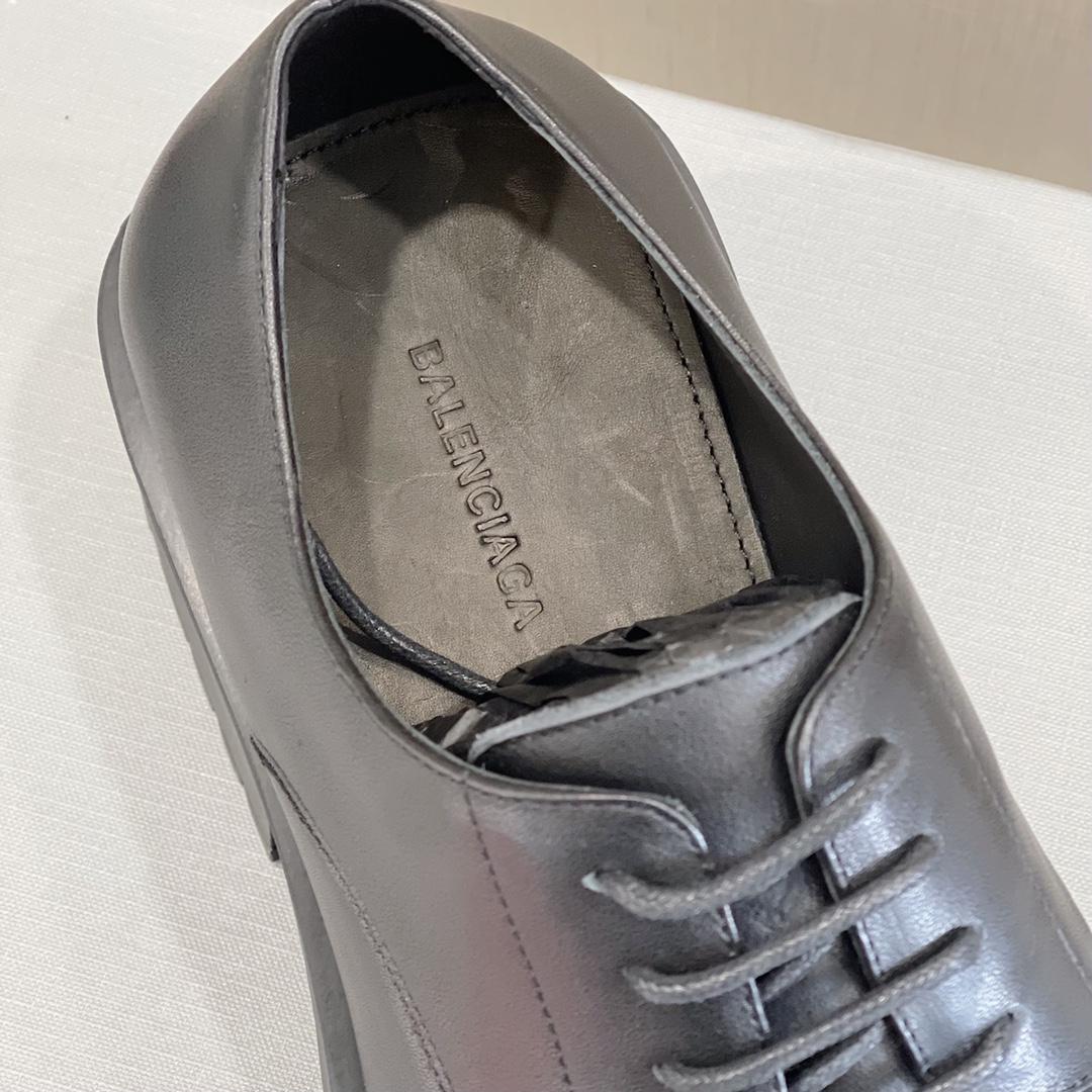 Balenciaga Men's Rhino Derby In Black  - DopestKickz