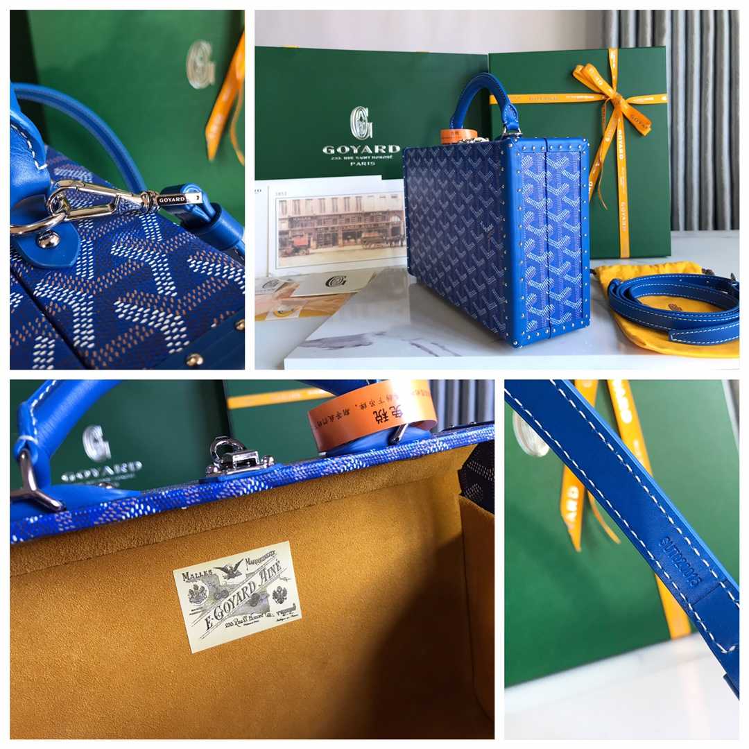 Goyard Grand Hôtel Trunk Bag  - DopestKickz