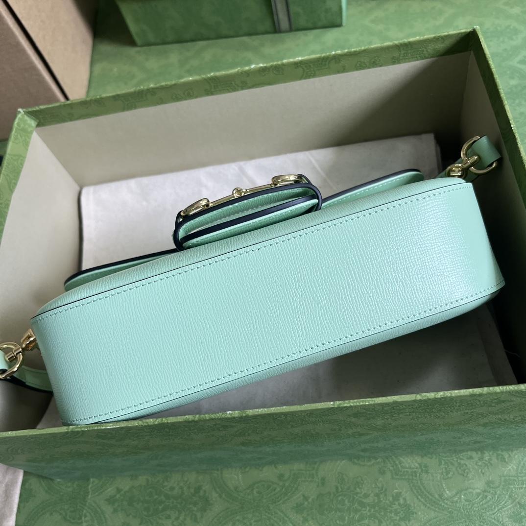 Gucci Horsebit 1955 Small Shoulder Bag(24-13-5cm)   - DopestKickz