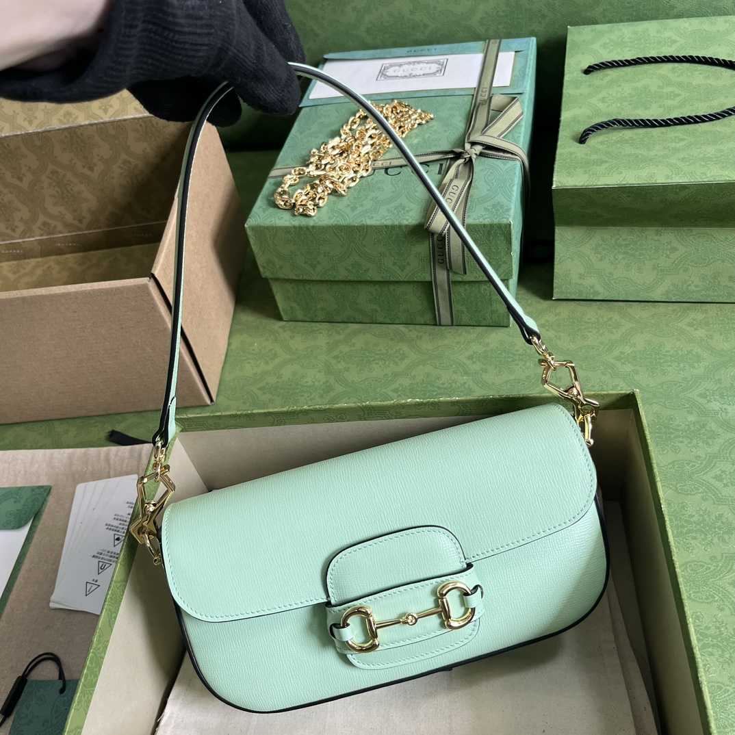 Gucci Horsebit 1955 Small Shoulder Bag(24-13-5cm)   - DopestKickz