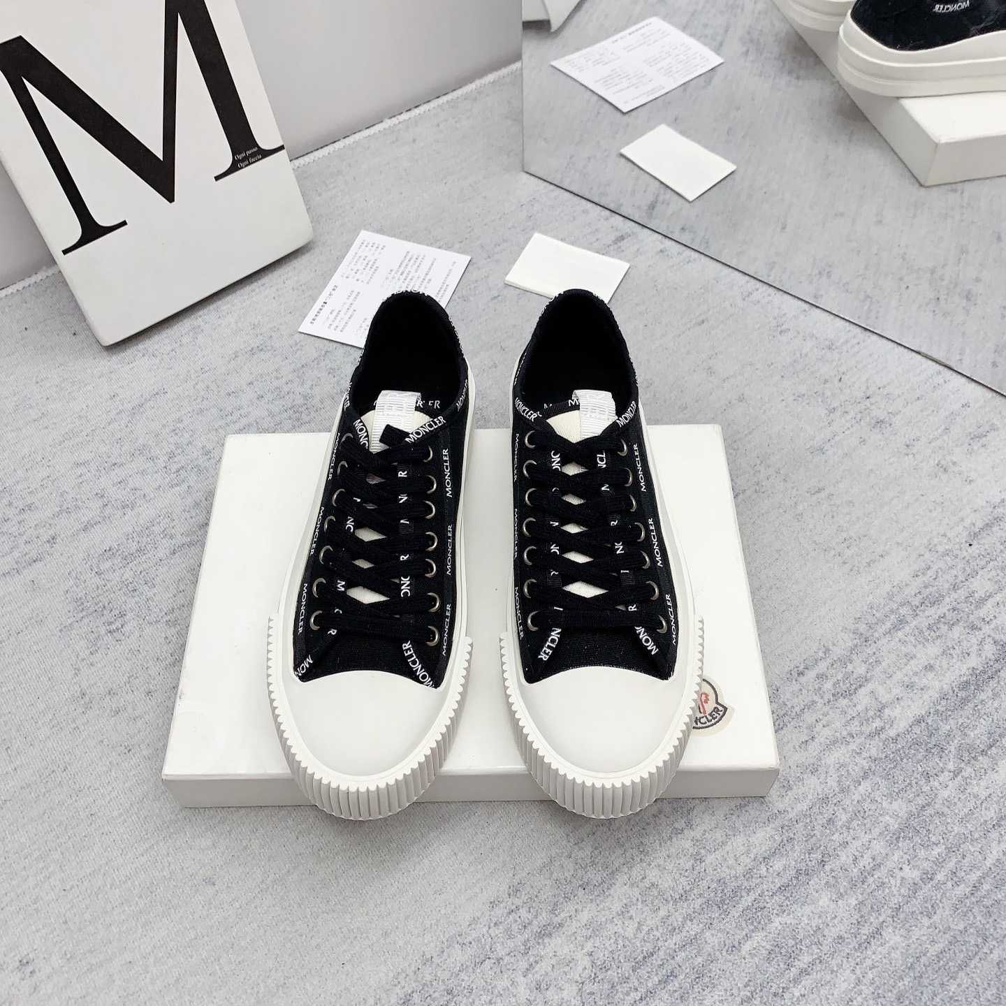 Moncler Glissiere Low-Top Sneakers - DopestKickz