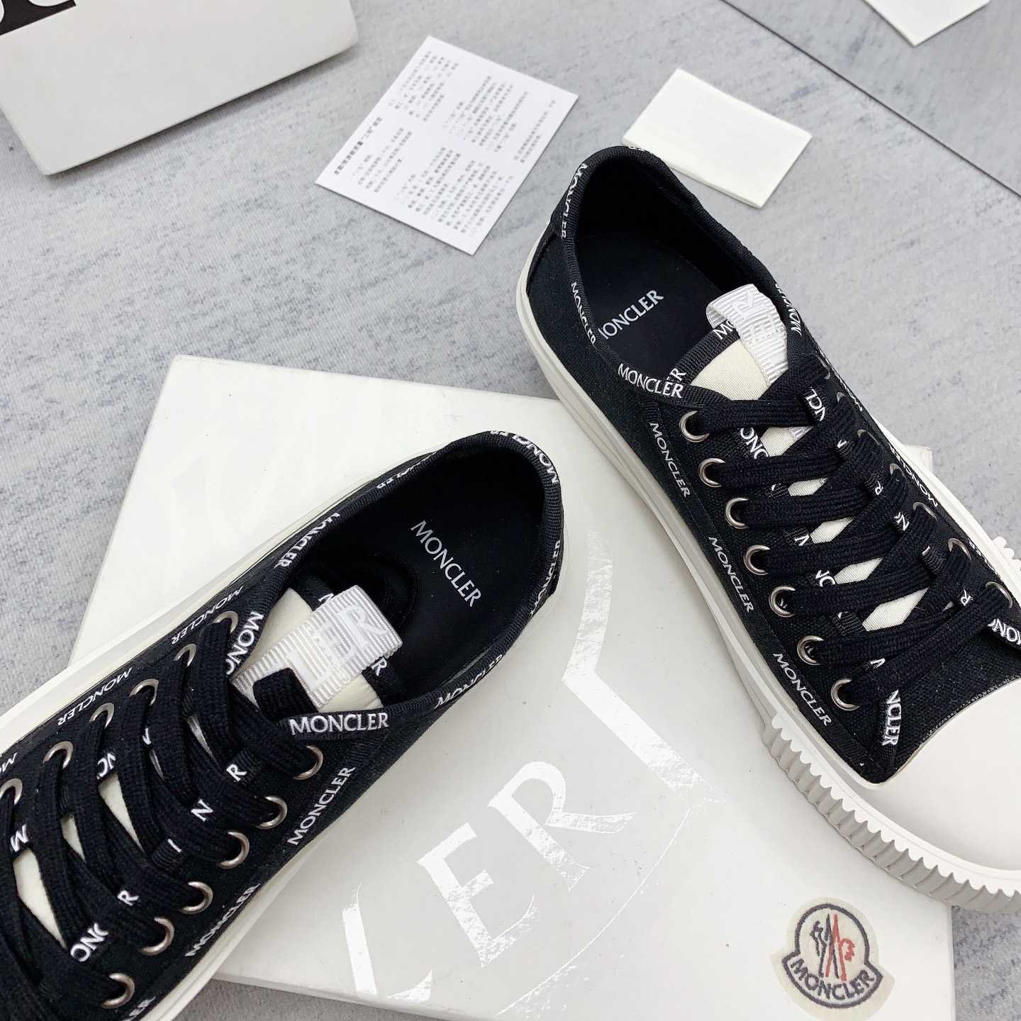 Moncler Glissiere Low-Top Sneakers - DopestKickz