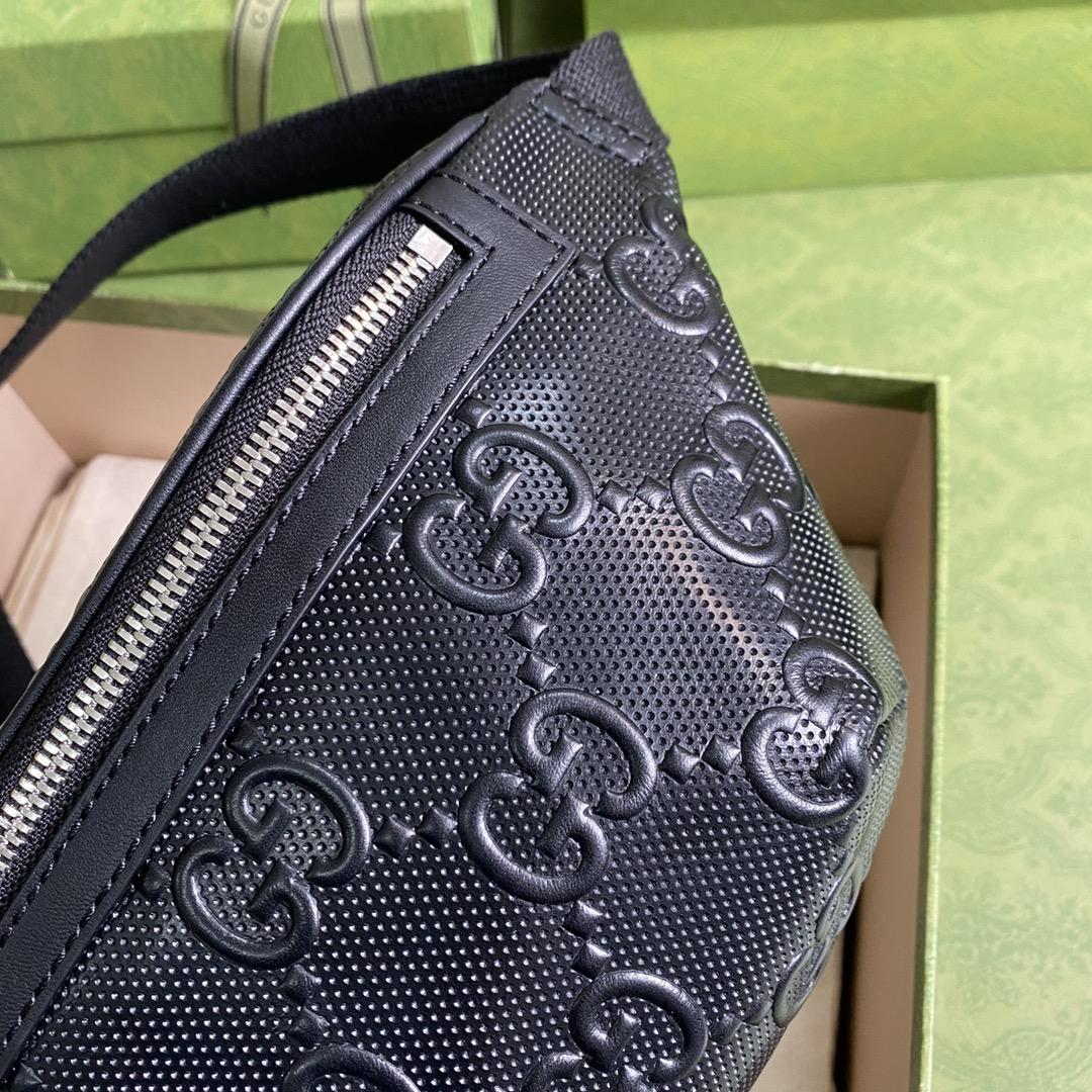 Gucci GG Embossed Belt Bag  (23×13×5cm) - DopestKickz