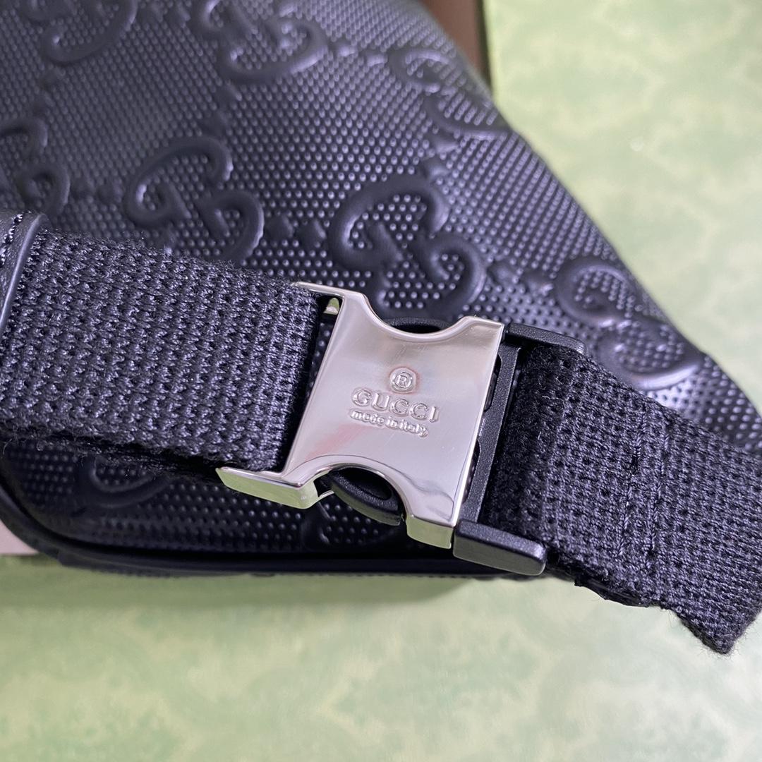 Gucci GG Embossed Belt Bag  (23×13×5cm) - DopestKickz