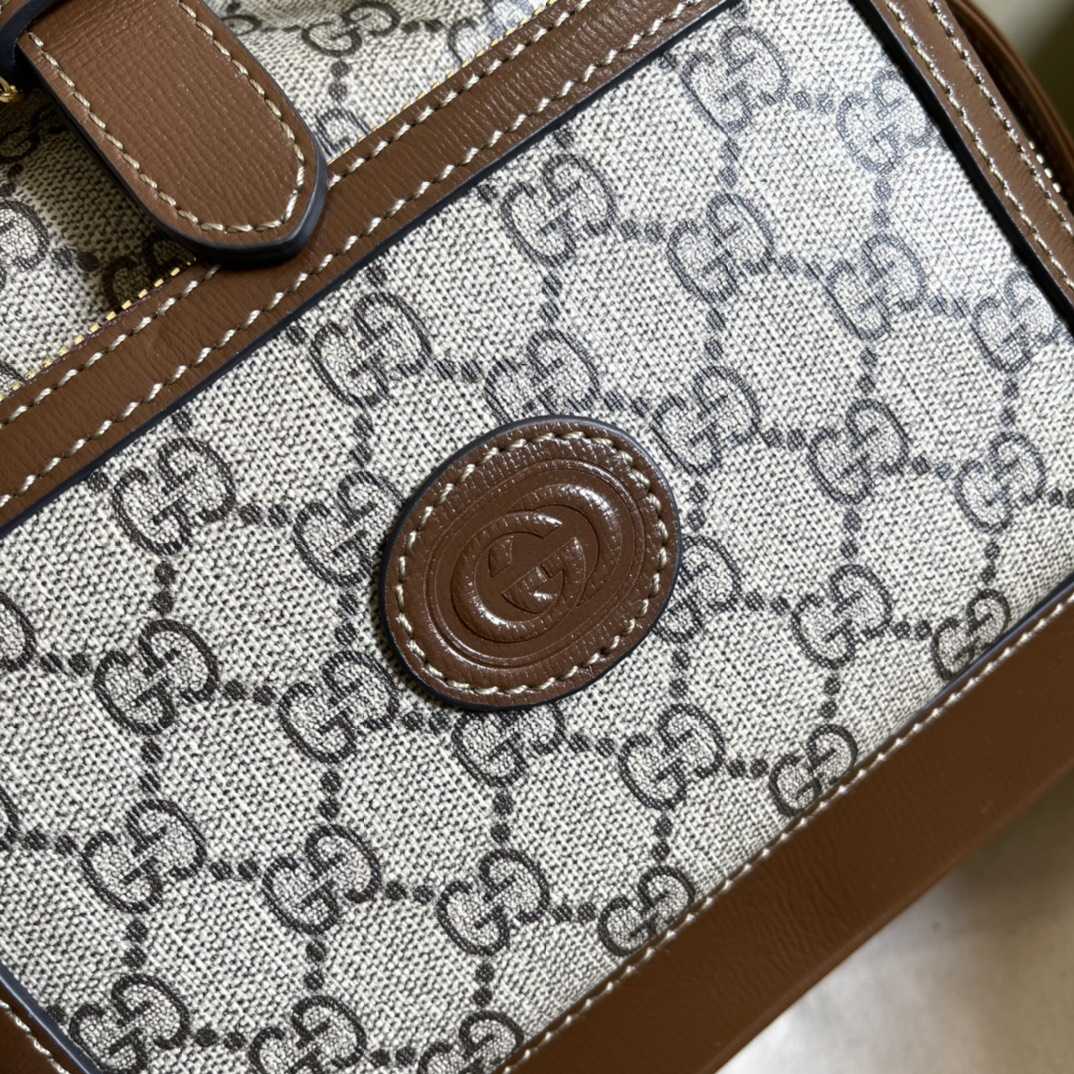 Gucci Backpack With Interlocking G(26.5- 30- 13cm) - DopestKickz