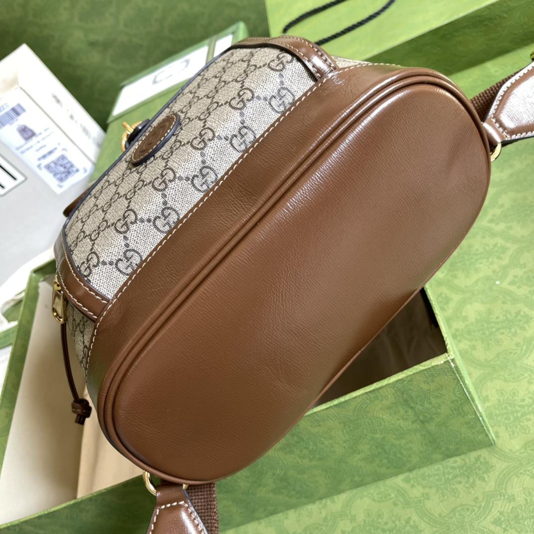 Gucci Backpack With Interlocking G(26.5- 30- 13cm) - DopestKickz