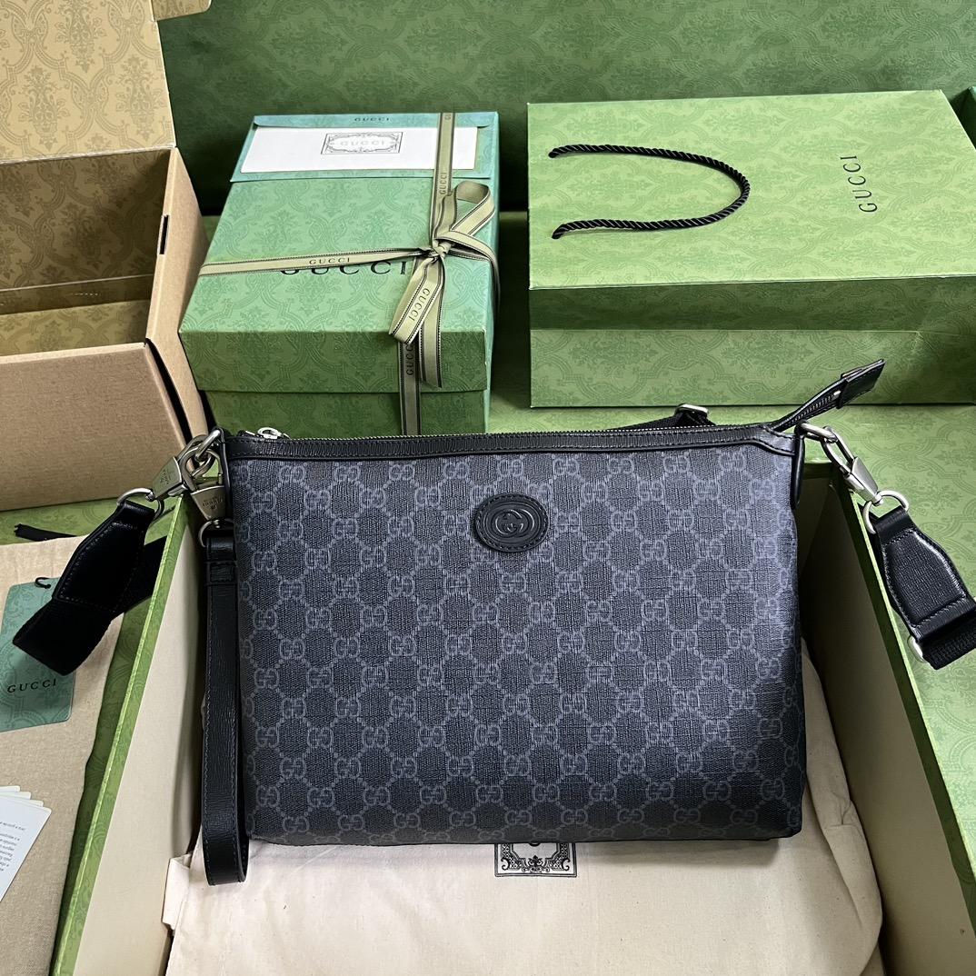 Gucci Messenger bag with Interlocking G(30-22.5-5cm) - DopestKickz