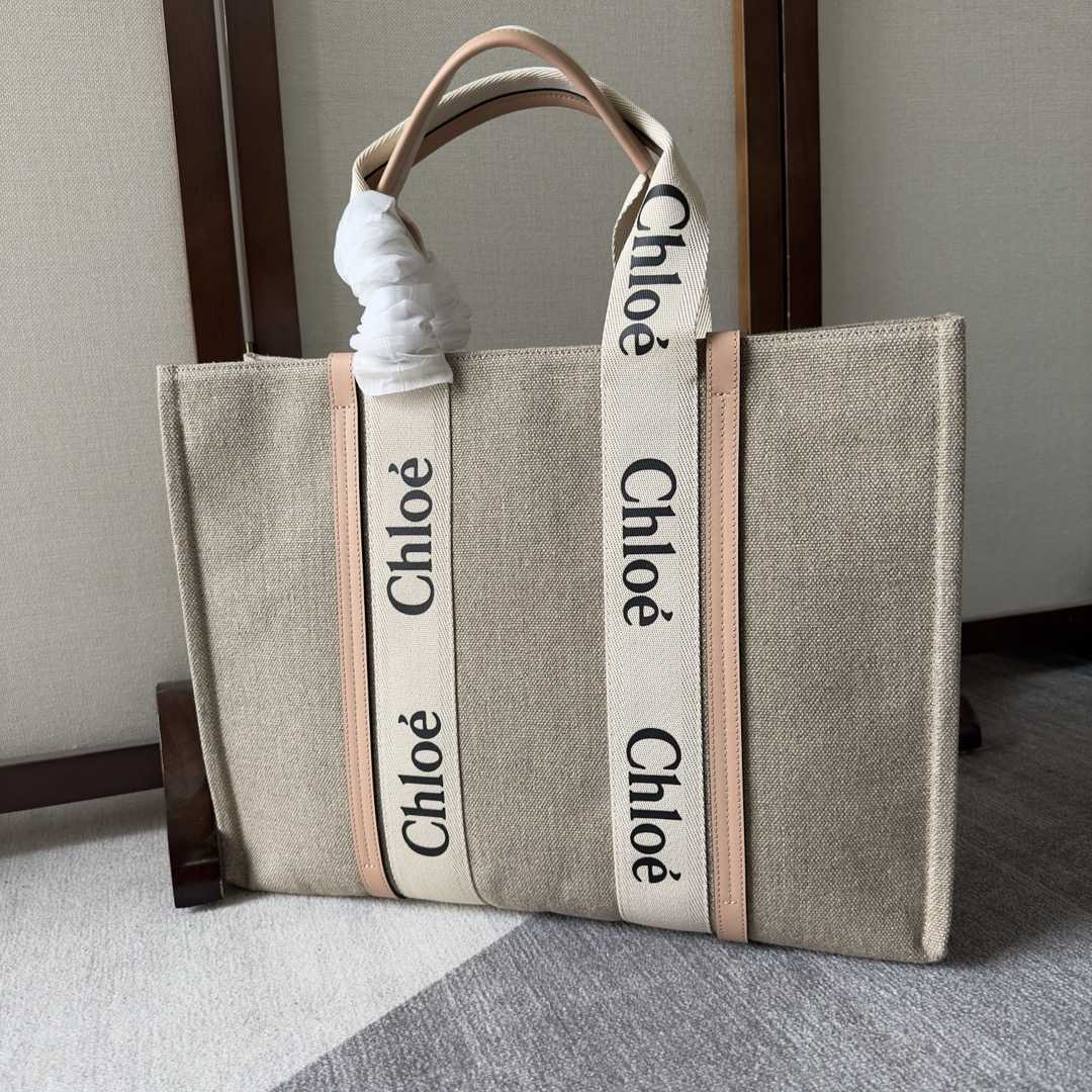 Chloe Large Woody Tote Bag(45-33-13 cm) - DopestKickz