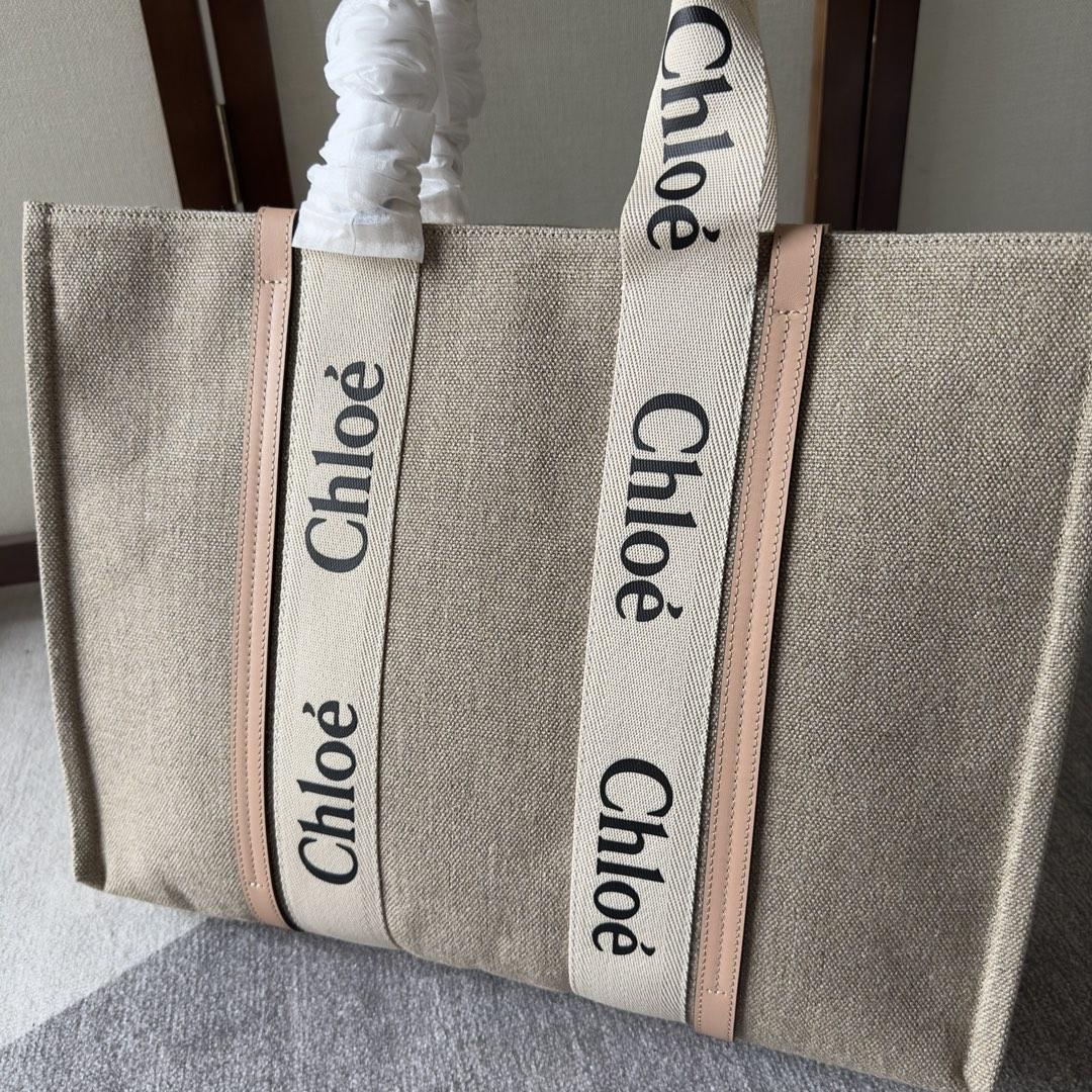 Chloe Large Woody Tote Bag(45-33-13 cm) - DopestKickz