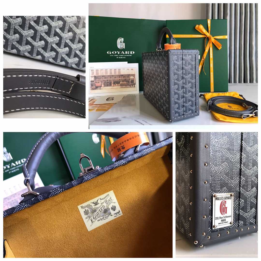 Goyard Grand Hôtel Trunk Bag  - DopestKickz