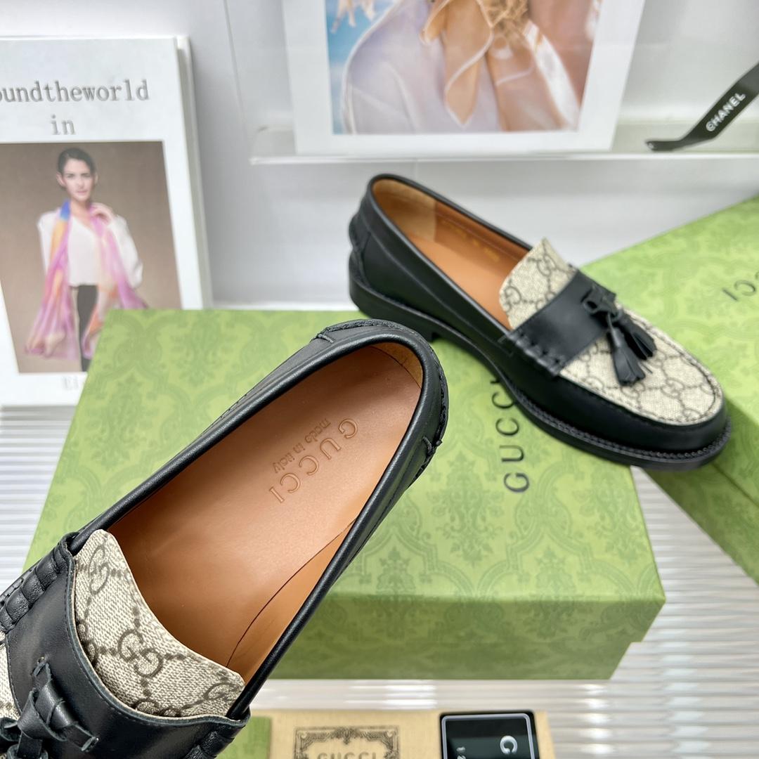 Gucci GG Loafer With Tassel - DopestKickz