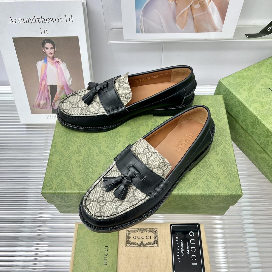 Gucci GG Loafer With Tassel - DopestKickz