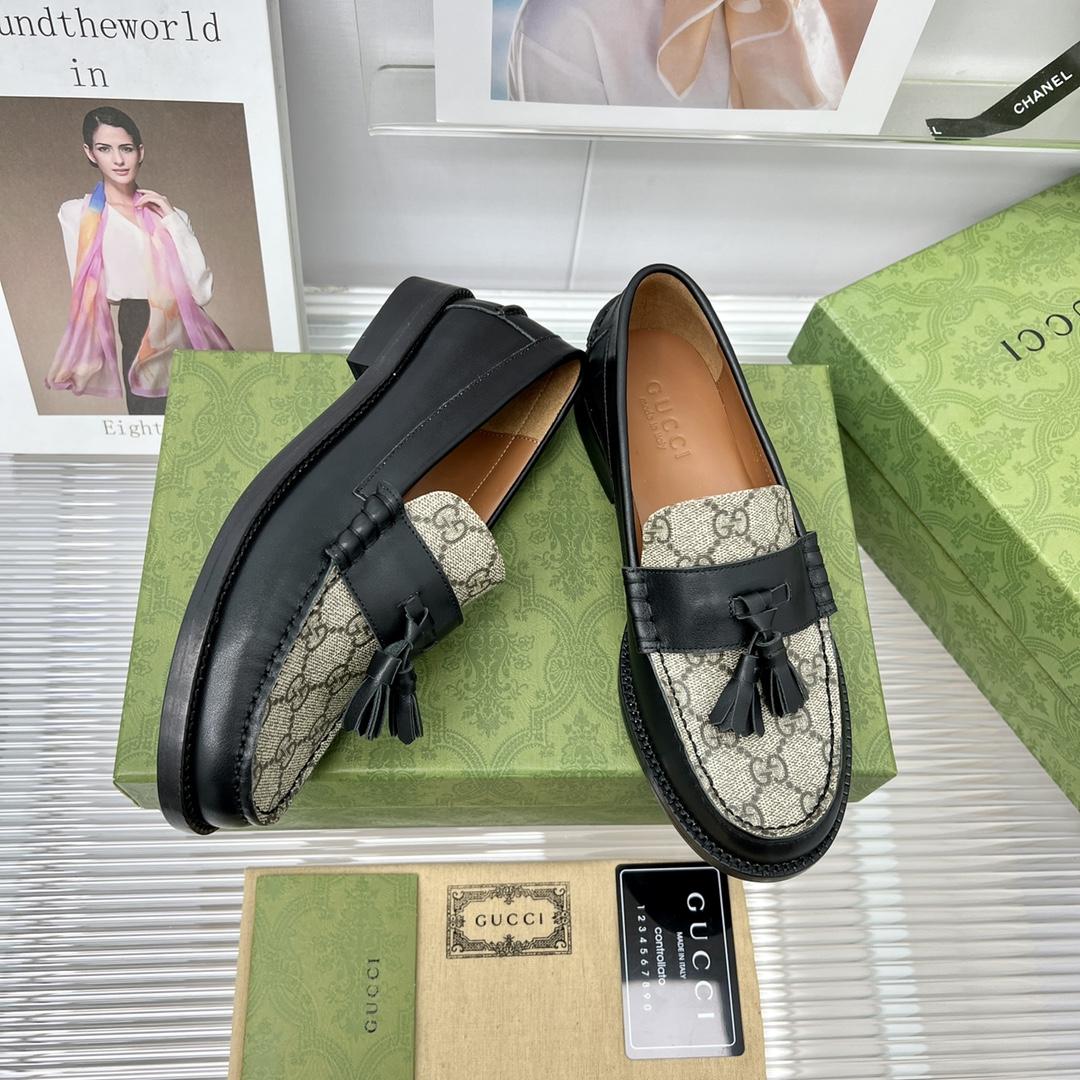 Gucci GG Loafer With Tassel - DopestKickz