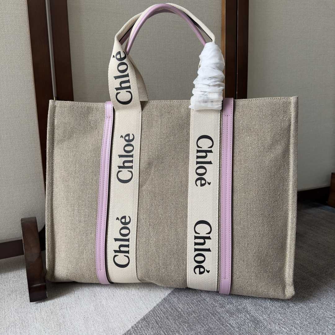 Chloe Large Woody Tote Bag(45-33-13 cm) - DopestKickz