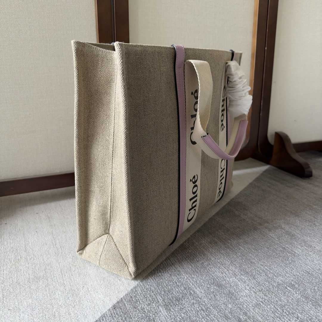 Chloe Large Woody Tote Bag(45-33-13 cm) - DopestKickz