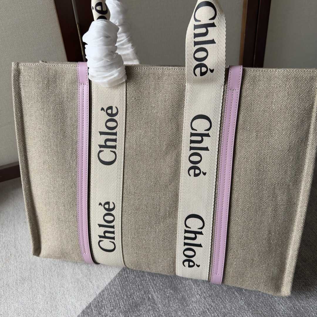 Chloe Large Woody Tote Bag(45-33-13 cm) - DopestKickz