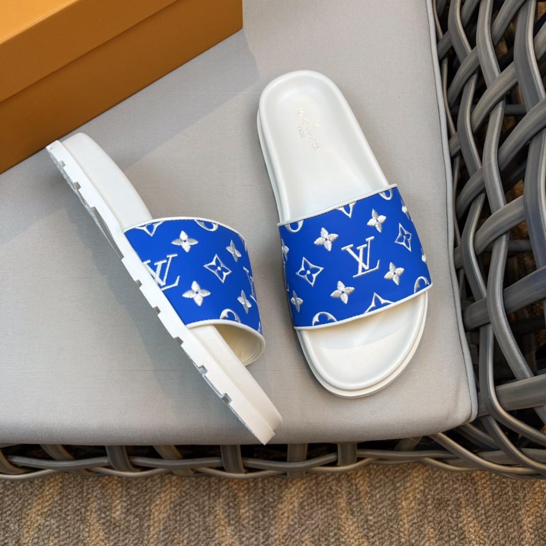 Louis Vuitton Monogram Sandals - DopestKickz