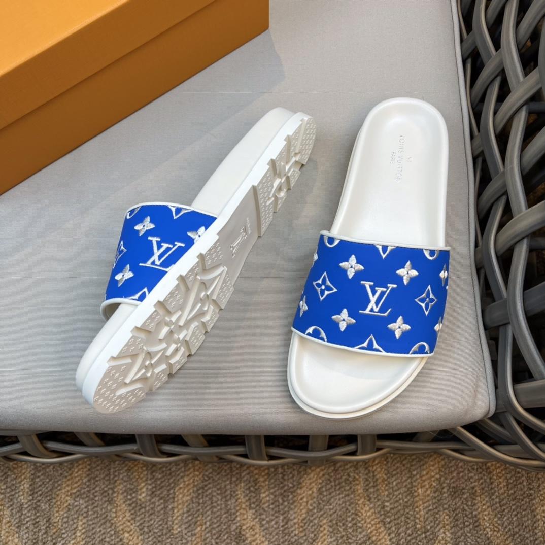 Louis Vuitton Monogram Sandals - DopestKickz