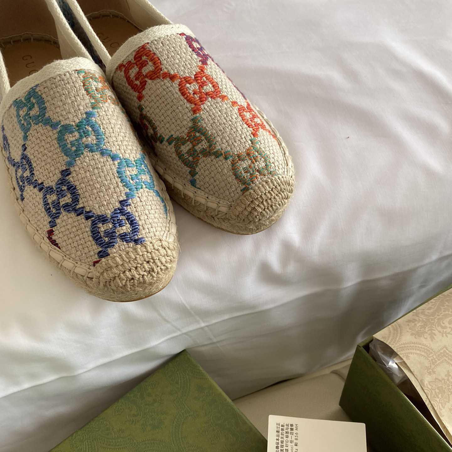 Gucci GG Jacquard Espadrilles - DopestKickz